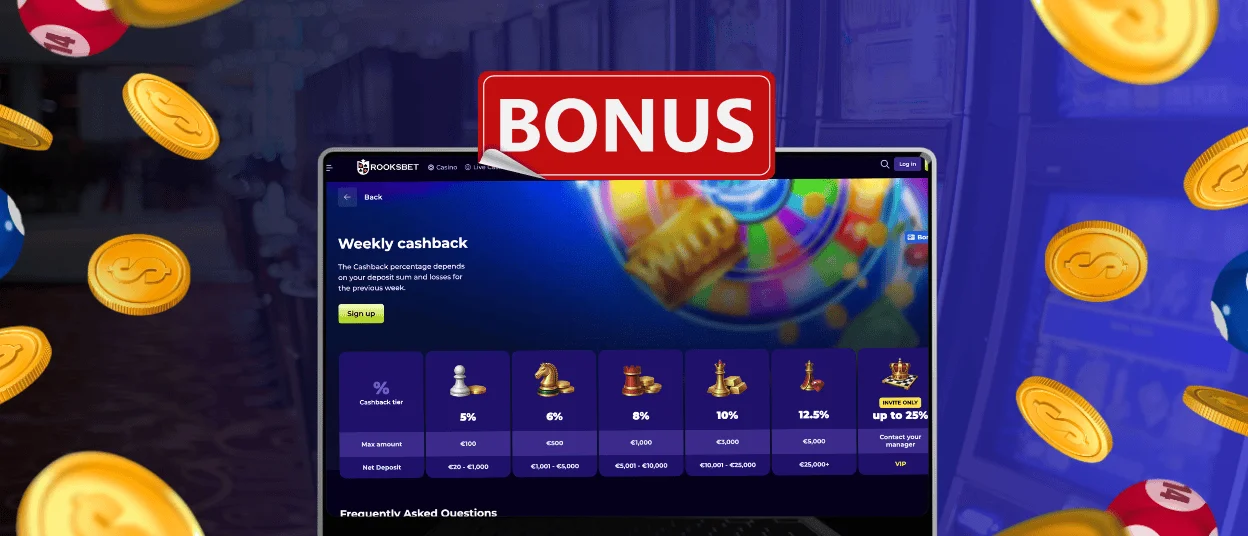Rooksbet Bonus